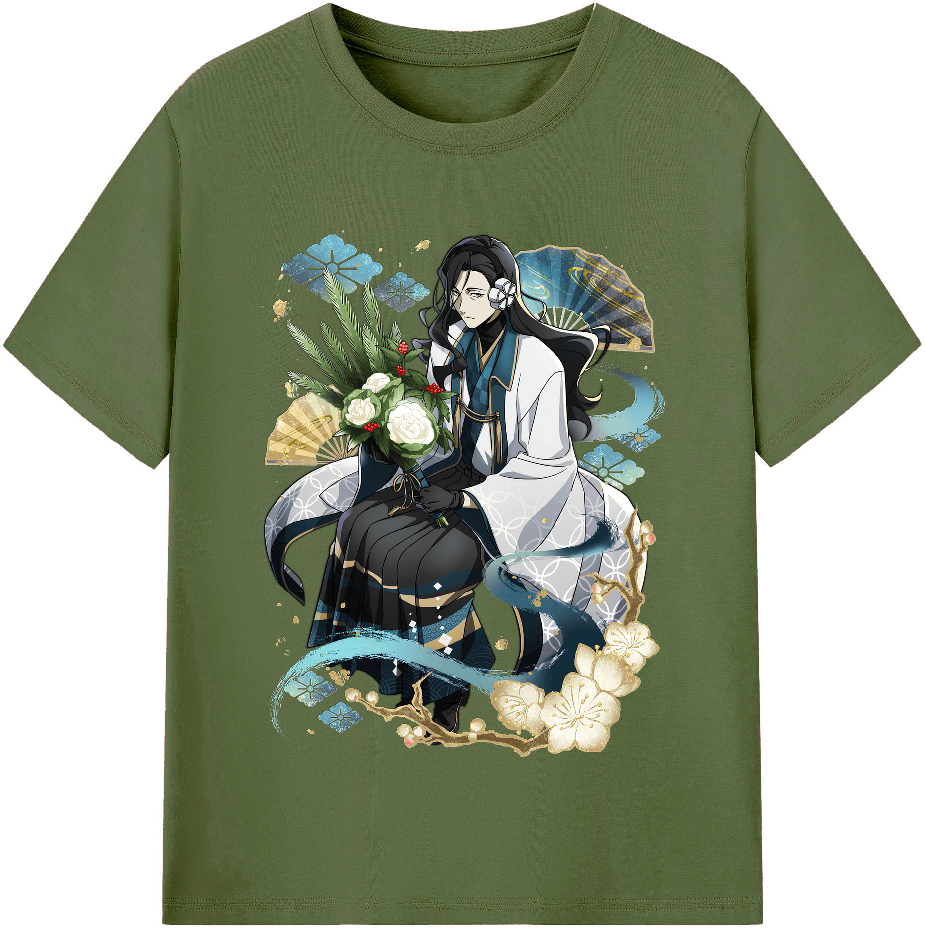 （画像用） 文豪ストレイドッグス Bungo Stray Dogs 綿100％半袖Tシャツ（フロントプリント）